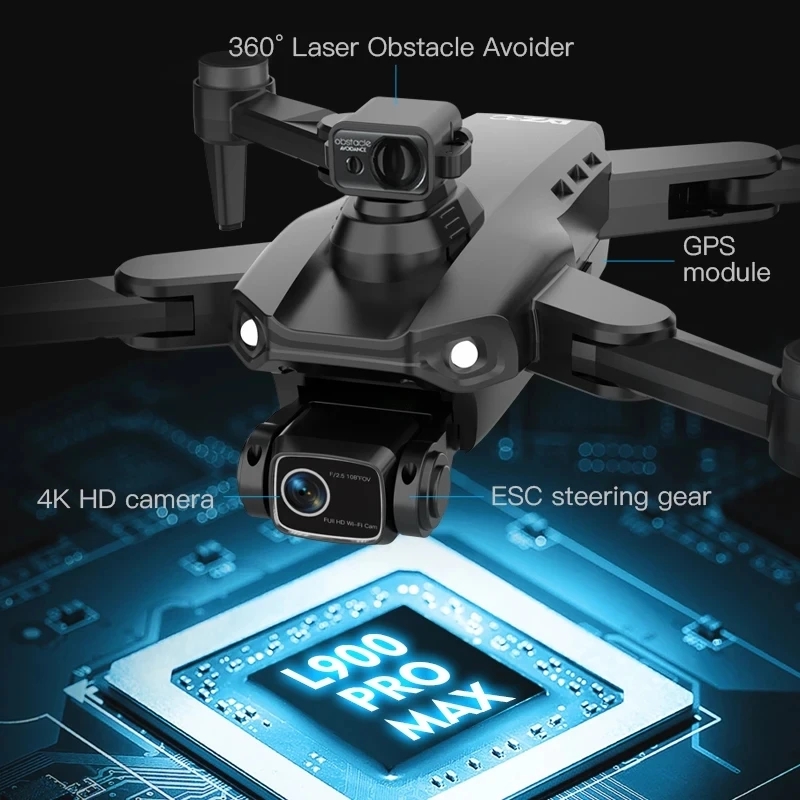L900 Pro MAX GPS Drone 4K Prof - đánh giá và giá Drone Camera Professional