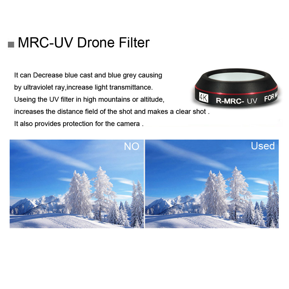 Máy Bay Không Người Lái Lọc Ch - đánh giá và giá Drone Camera Filter
