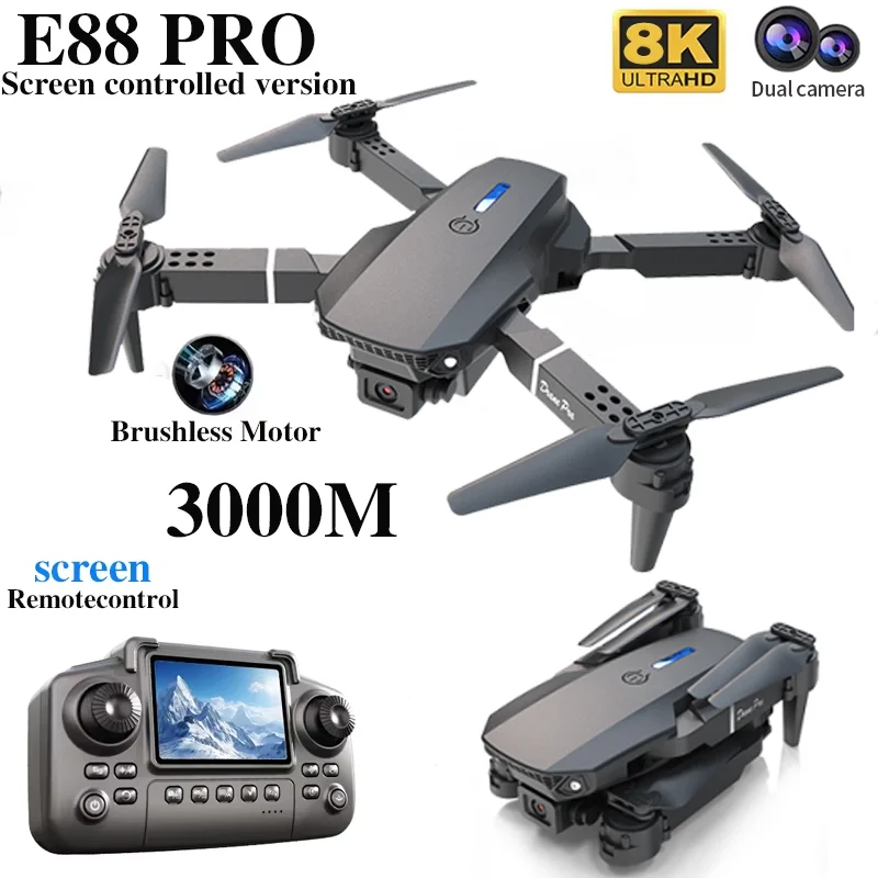 Professional E88 PRO Drone wit - đánh giá và giá Drone Camera Mount