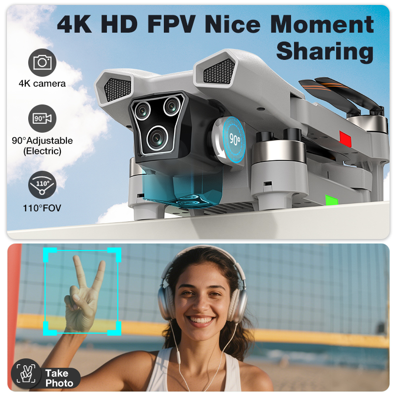 NEW Hot L017 Pro Drone Brushle - đánh giá và giá Drone Camera Lens